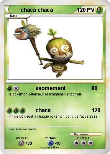 Pokemon chaca chaca