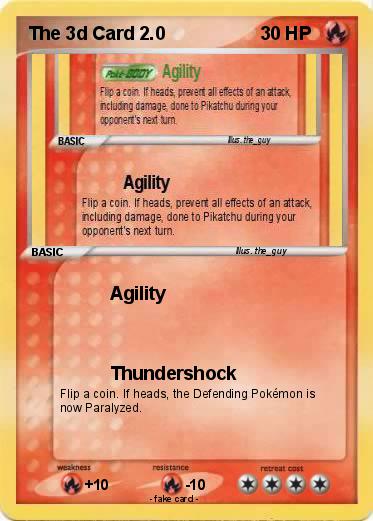 Pokemon The 3d Card 2.0