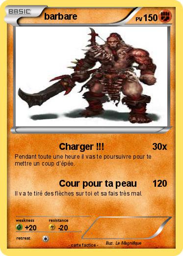 Pokemon barbare