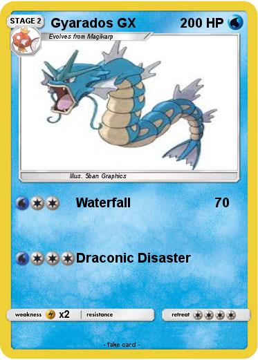 Pokemon Gyarados GX