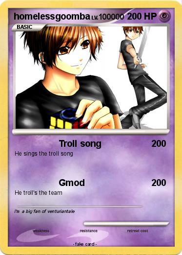 Pokemon homelessgoomba