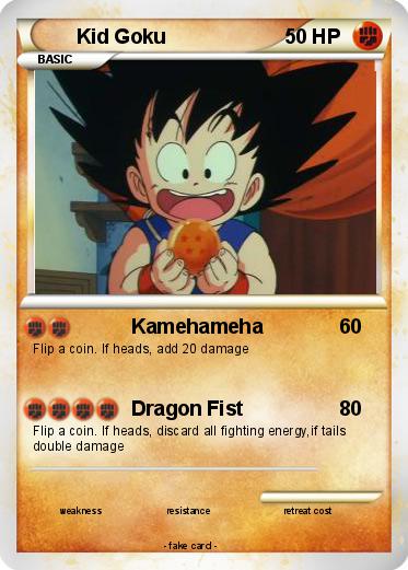 Pokemon Kid Goku