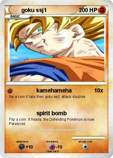 Pokemon goku ssj1
