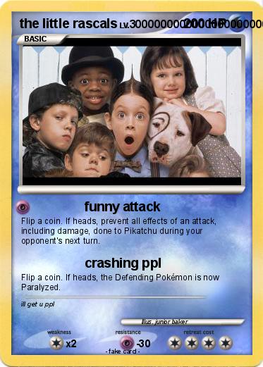 Pokemon the little rascals