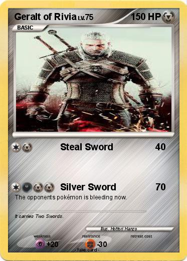 Pokemon Geralt of Rivia