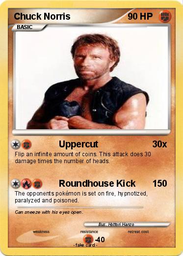 Pokemon Chuck Norris