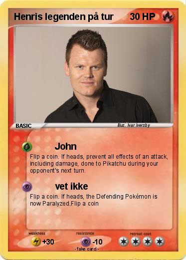 Pokemon Henris legenden på tur