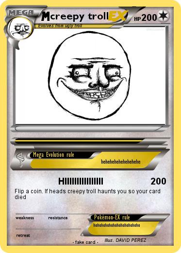 Pokemon creepy troll
