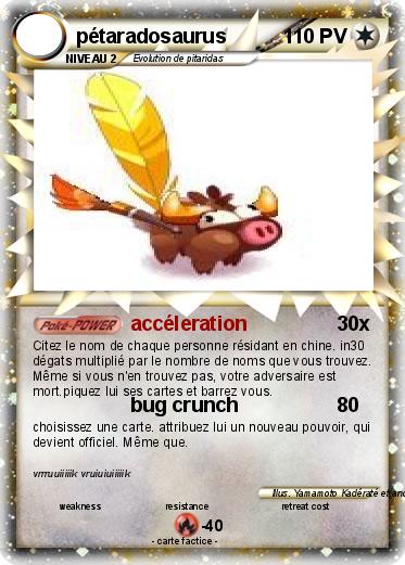 Pokemon pétaradosaurus