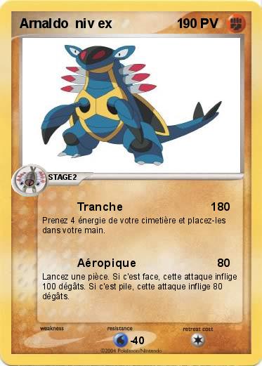Pokemon Arnaldo  niv ex                  1 