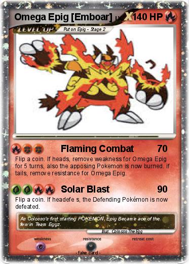 Pokemon Omega Epig [Emboar]