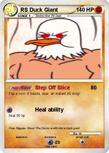Pokemon RS Duck Giant