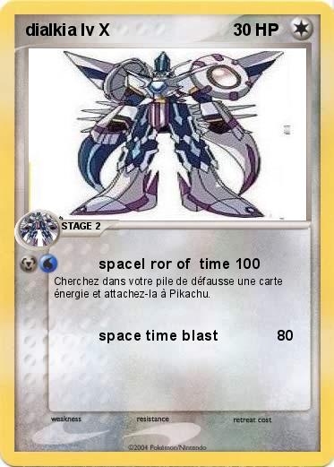 Pokemon dialkia lv X
