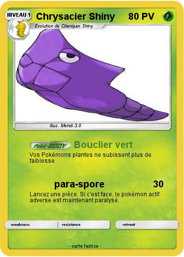 Pokemon Chrysacier Shiny