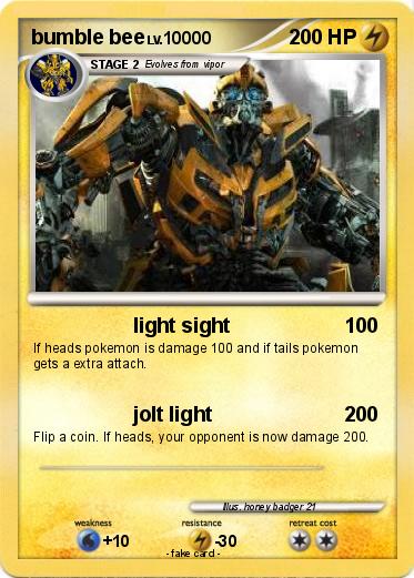 Pokemon bumble bee