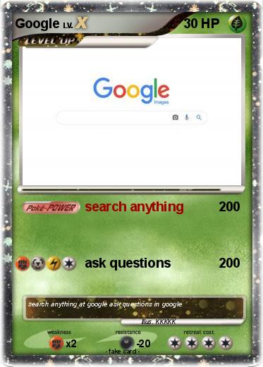 Pokemon Google