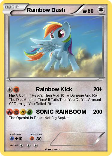 Pokemon Rainbow Dash