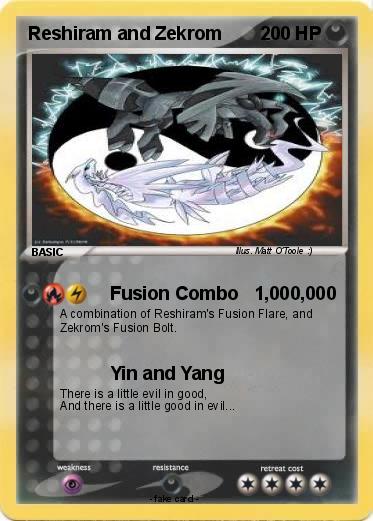 Pokemon Reshiram and Zekrom