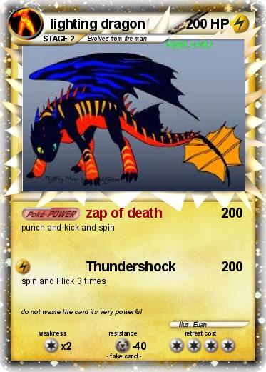 Pokemon lighting dragon