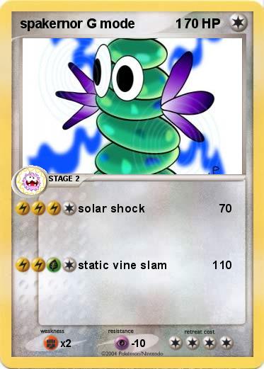 Pokemon spakernor G mode           1