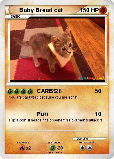 Pokemon Baby Bread cat