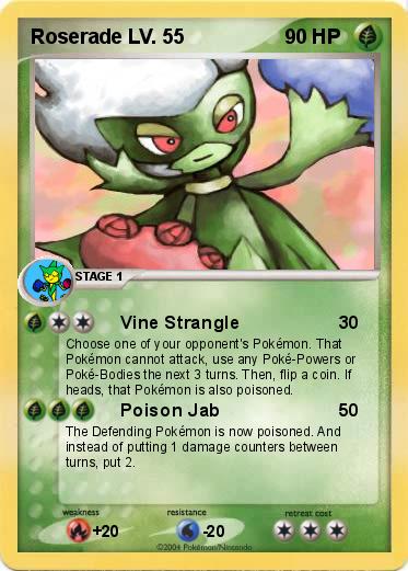 Pokemon Roserade LV. 55