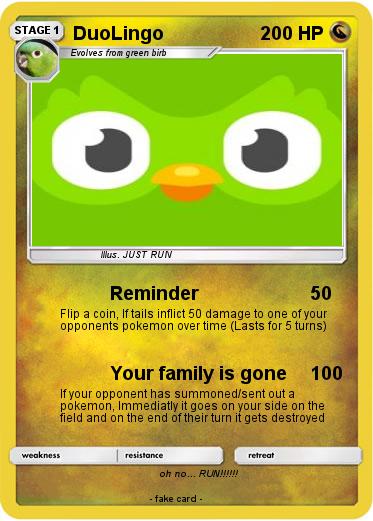 Pokemon DuoLingo