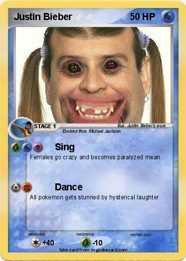 Pokemon Justin Bieber