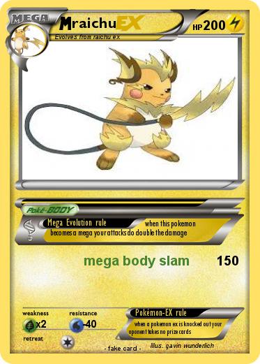 Pokemon raichu