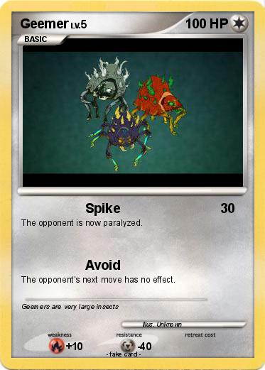 Pokemon Geemer