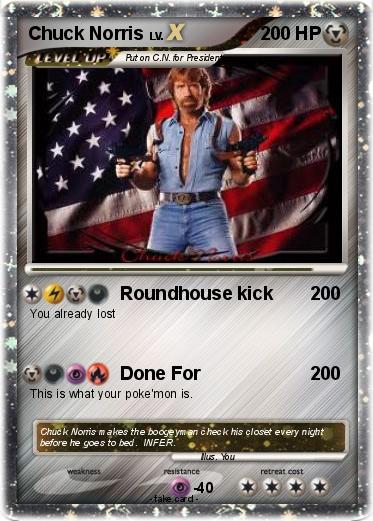 Pokemon Chuck Norris
