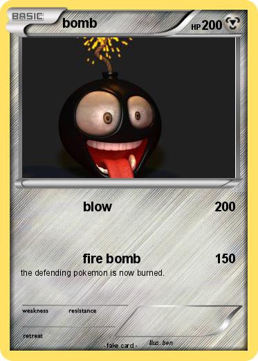 Pokemon bomb