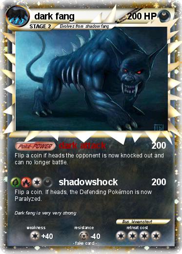Pokemon dark fang