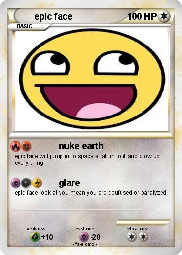 Pokemon epic face