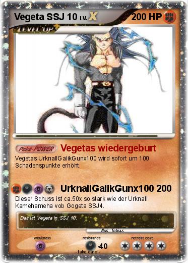 Pokemon Vegeta SSJ 10