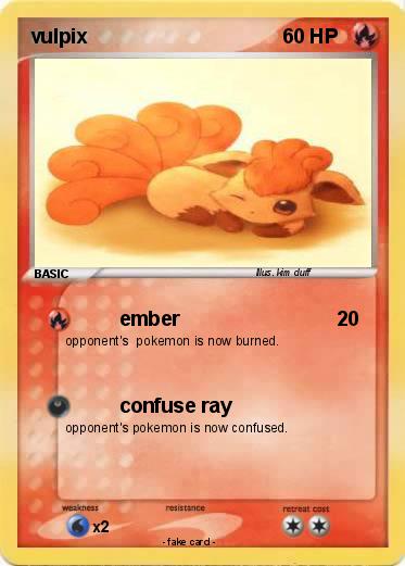 Pokemon vulpix