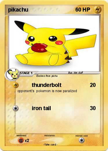 Pokemon pikachu