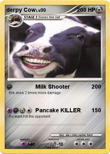 Pokemon derpy Cow