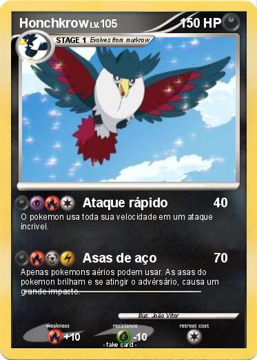 Pokemon Honchkrow