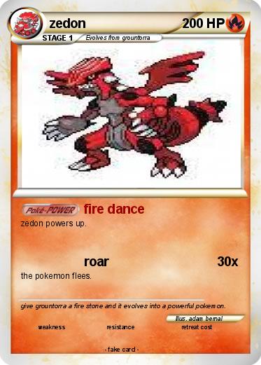 Pokemon zedon