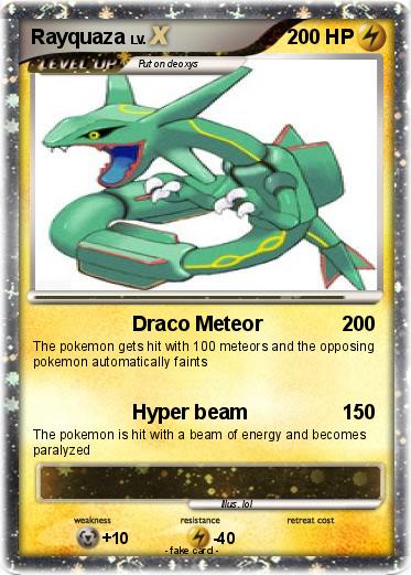 Pokemon Rayquaza