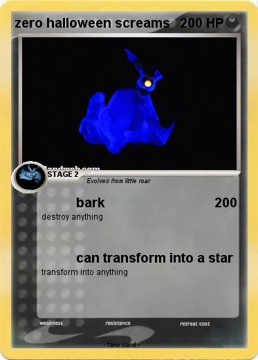 Pokemon zero halloween screams