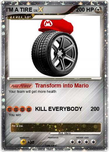 Pokemon I'M A TIRE