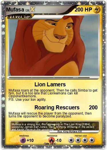Pokemon Mufasa