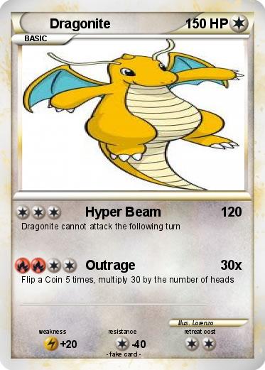 Pokemon Dragonite