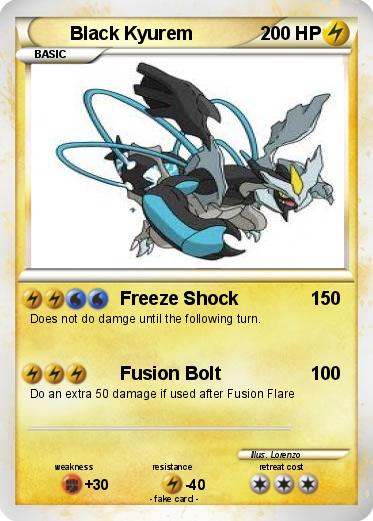 Pokemon Black Kyurem