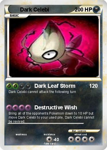 Pokemon Dark Celebi
