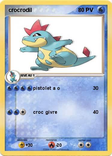Pokemon crocrodil
