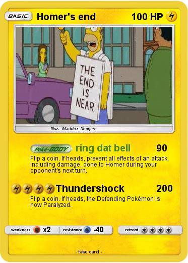Pokemon Homer's end