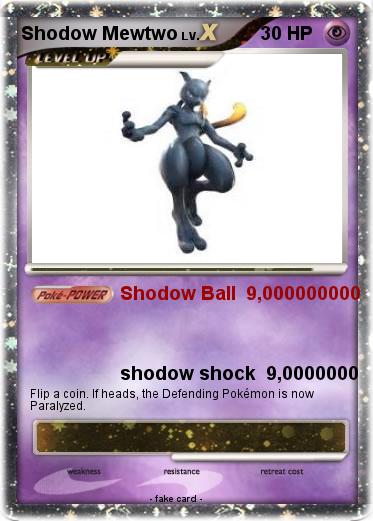 Pokemon Shodow Mewtwo